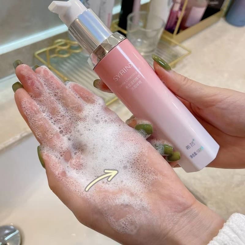 Xiyun Gel de limpeza de essência suave, limpador facial de aminoácidos, limpeza profunda, não irritante, oficial autênti