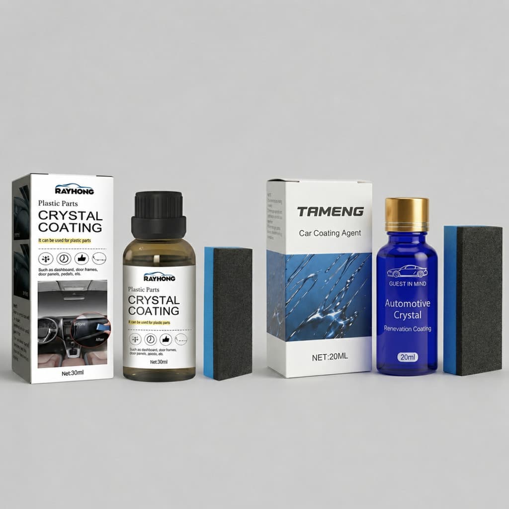 Kit Restaurador De Plásticos Automotivos Interno E Externo Hidrofóbico Para choque