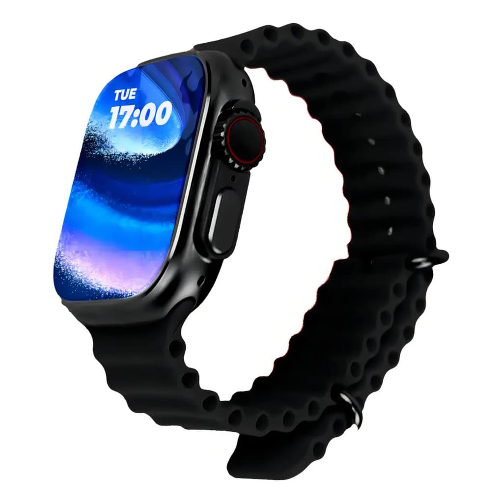 Smartwatch Relógio Inteligente Série Ultra 49mm Bluetooth Comando de Voz Resistente Água Andoid IOS