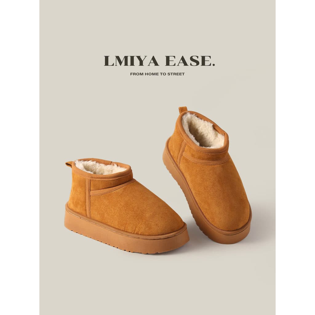 Botas de neve masculinas sapatos de algodão de inverno 2025 novo estilo engrossado velo quente nordeste menos 40 graus s