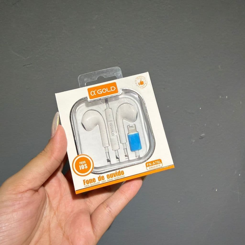 Fone de ouvido com fio  para Iphone