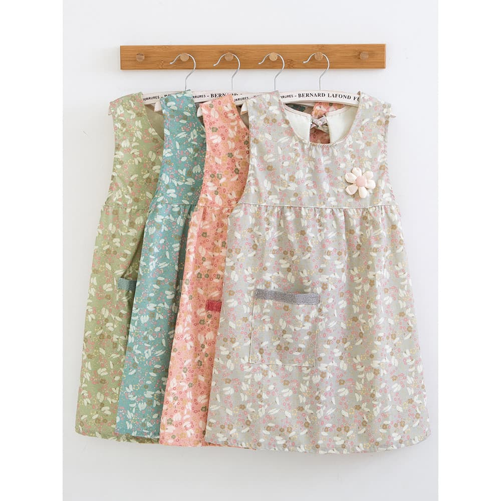 Cozinha cozinhar avental casa blusa de algodão sem mangas colete estilo senhoras bonito moda reversa vestir estilo femin