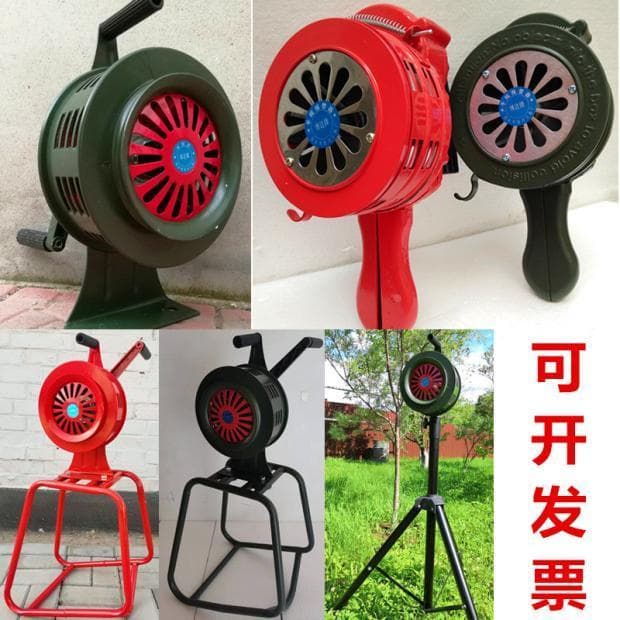 Alarme portátil com manivela manual, tipo suporte fixo, alarme à prova de fogo, à prova de ar, fabricante de alarme de c