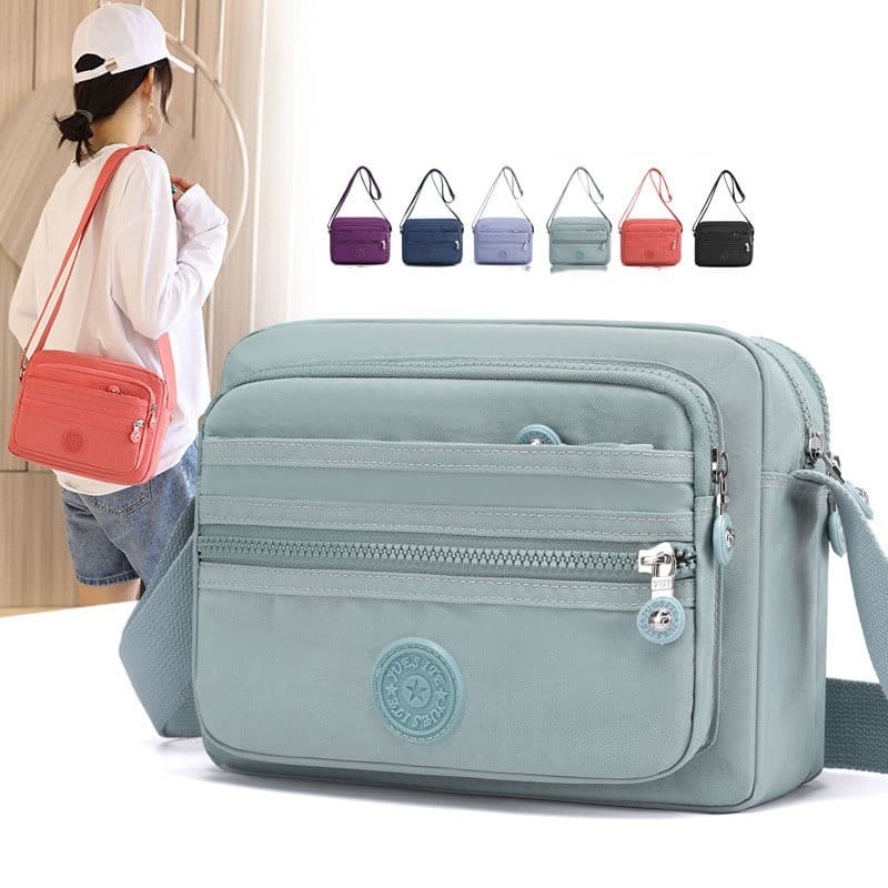 Bolsa Transversal Nylon Dia a Dia Impermeável