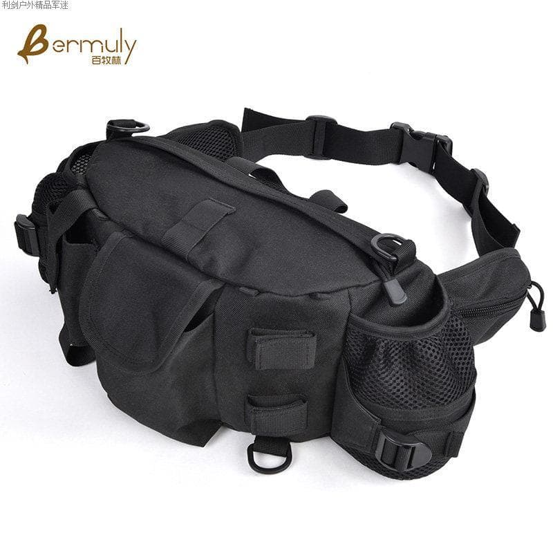 Ao ar livre tático multifuncional saco de cintura masculino montanhismo viagem ciclismo esportes à prova dwaterproof águ