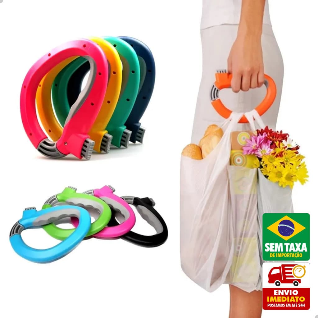 O Suportes Anatômicos Para Sacola Resistente 22kg Cores Sortidas