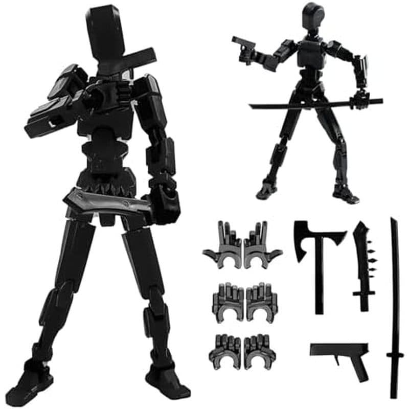 Novo Concluído-Titan 1d Figuras De Ação 1 Conjunto 1d Impressão Para Colecionadores 1 Decdations Multi-Articulada 1 Desk