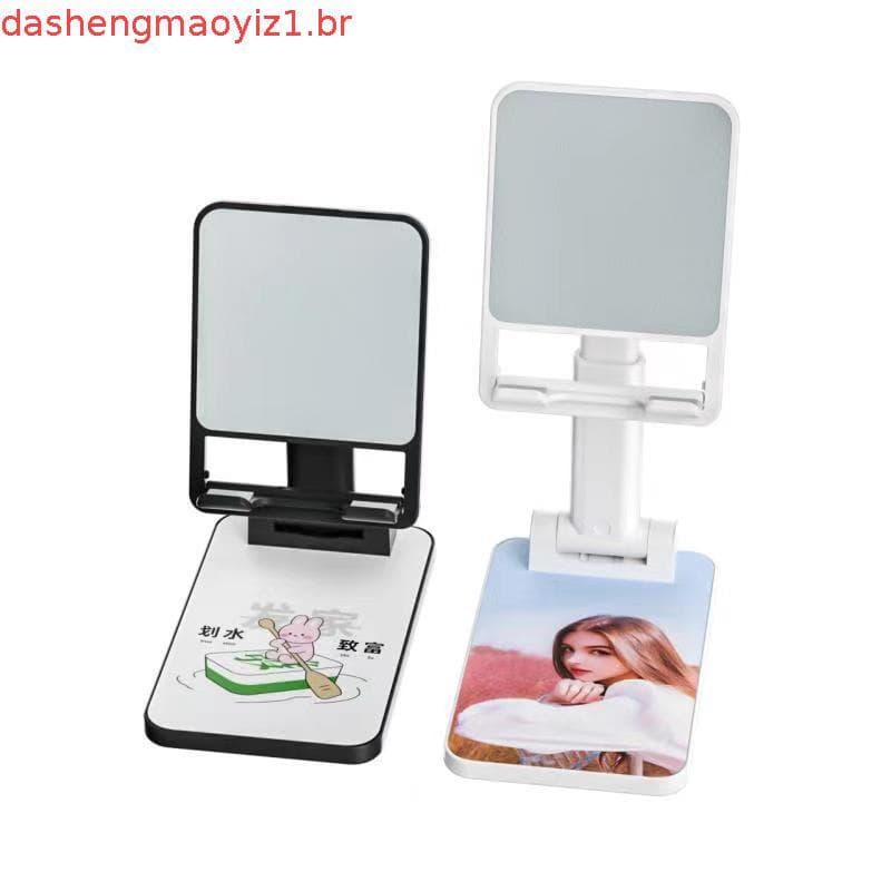 Suporte Ultra-Fino para Celular Lcall para Mesa - [Altura Ajustável] Suporte de Telefone Dobrável para Mesa, Suporte