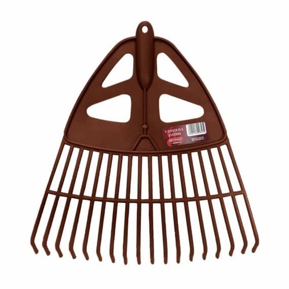 Vassoura Rastelo Jardim Betthavale com Cabo 18 Dentes