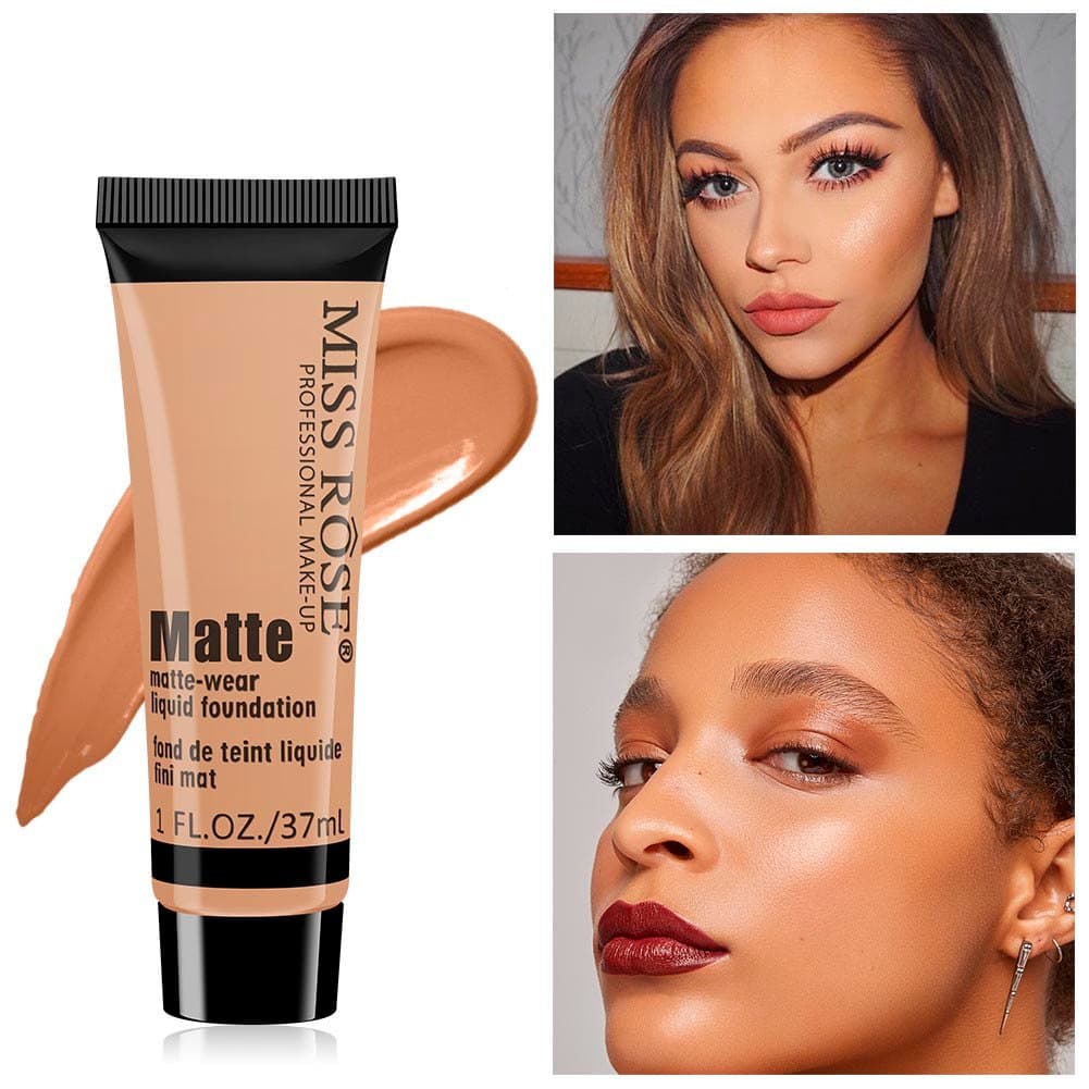 Corretivo Facial Bronzer Foundation De Cor De Trigo De Cobre Antigo Base De Pó Para Controle De Óleo