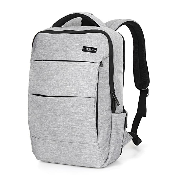 Xiangxing bagagem SUISSEWIN mochila feminina masculina carga à prova de choque alça de ombro Campus fresco Casual mochil