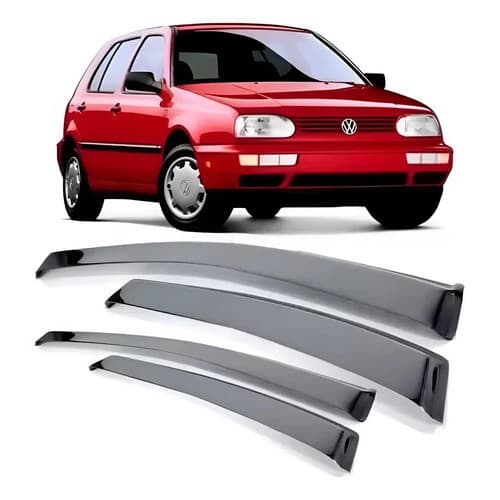 Calha De Chuva Vw Golf 1995 A 1998 Carroceria Antiga 4 Porta