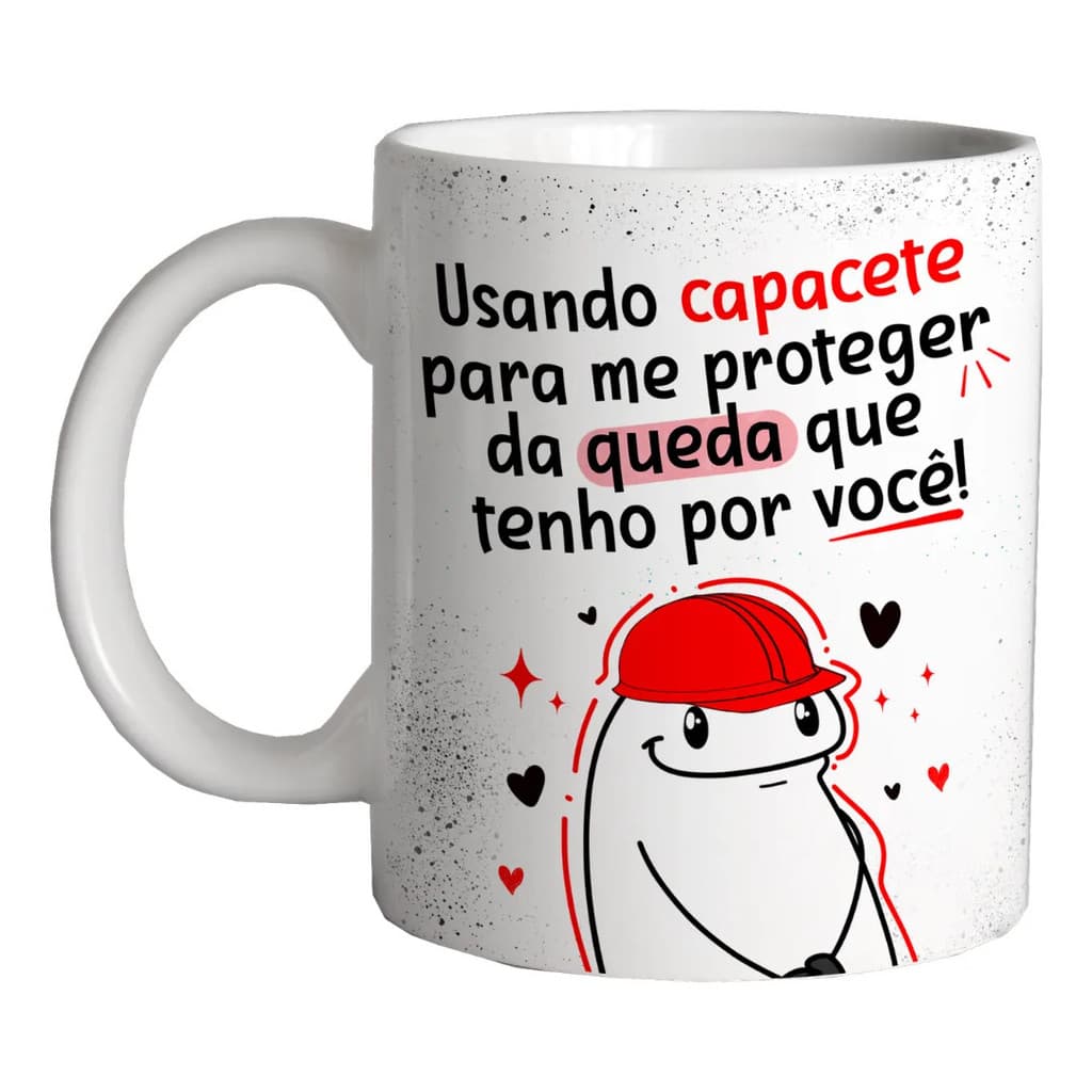 Caneca Personalizada Flork Namorado Premium Á Pronta Entrega