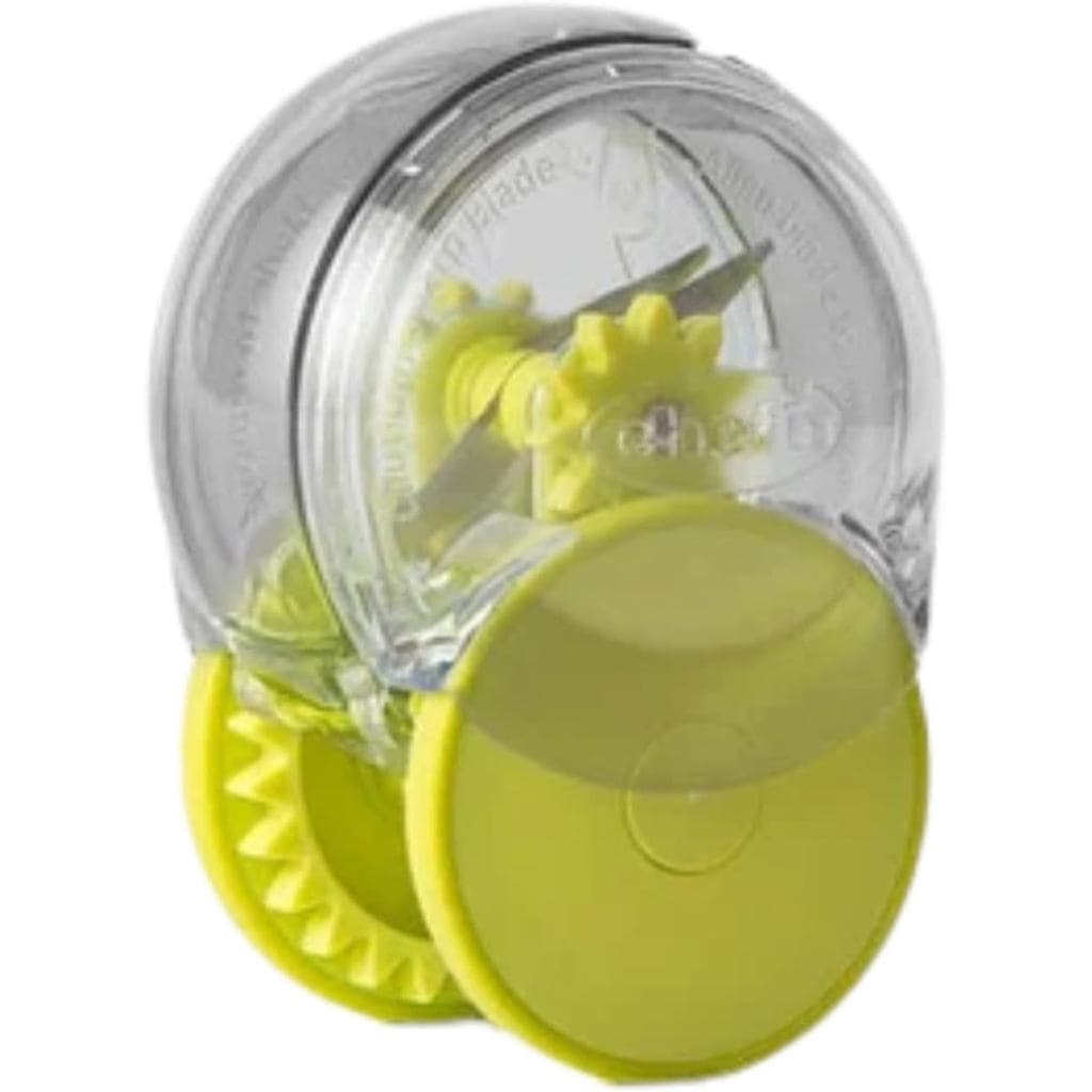 Chef’n GarlicZoom Picador de Alho, Triturador de Alho Manual com Ação de Rolagem, Fácil de Usar e Limpar, Tamanho Compac