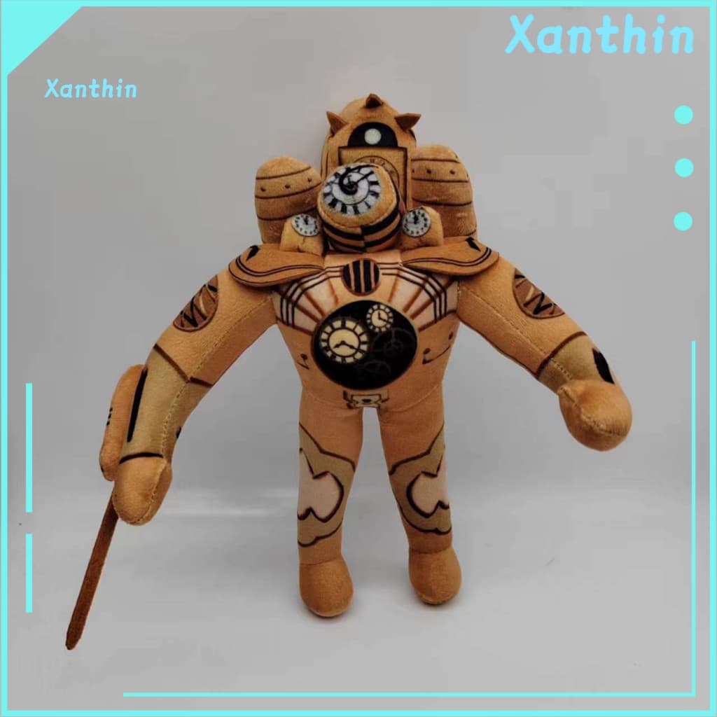 Plush Doll Tv Man Toy Fully Filled with Pp Cotton Speaker-enabled Stuffed Plushie – Collectible Gift for Kids Fans Hal