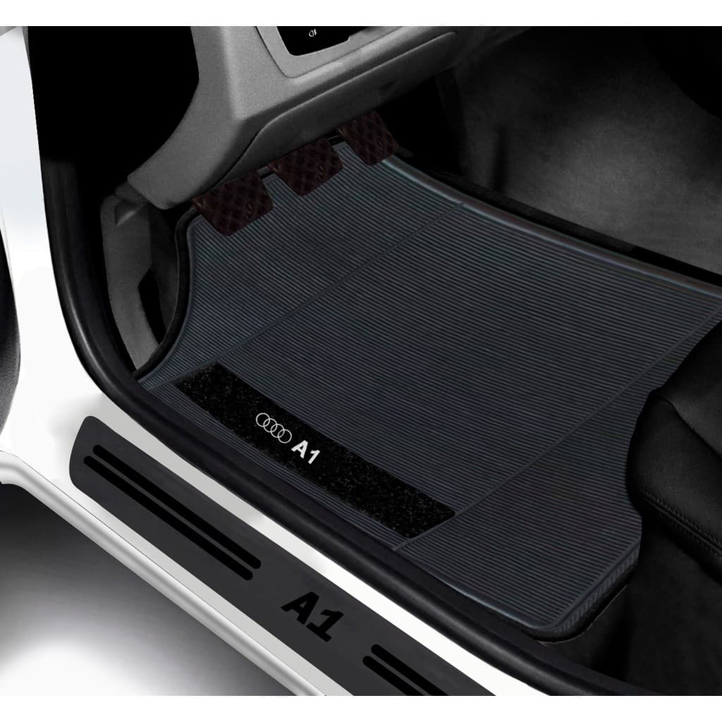 Kit Tapete E Soleira De Porta Audi A1 Universal Carro personalizado