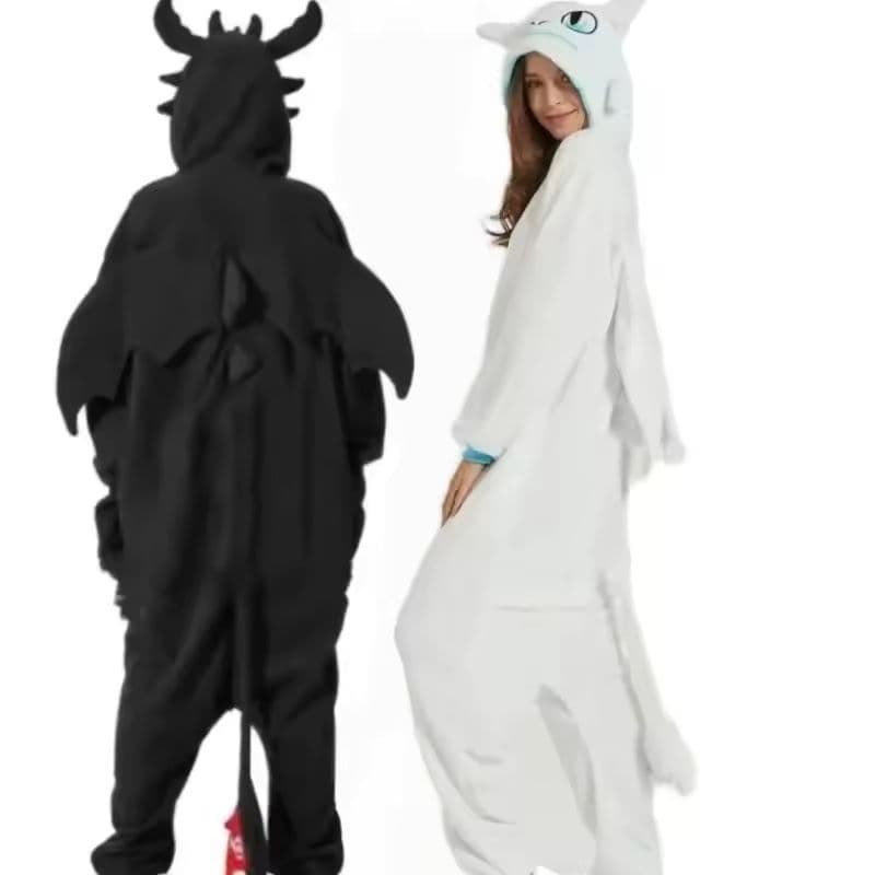 Pijamas Kigurumi Casal  Fúria da Noite e Fúria da luz Adulto