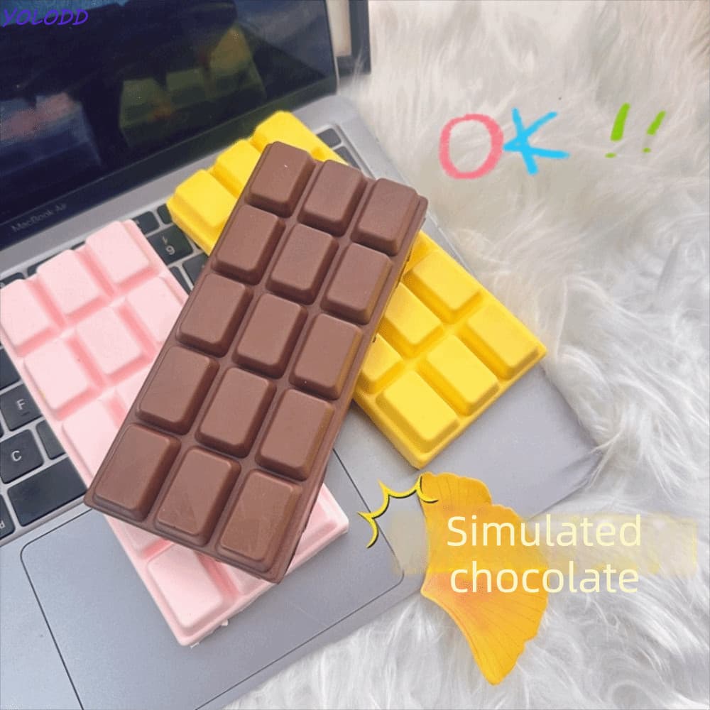 YOLODD Grande Brinquedo De Apertar Chocolate , Bastão De Sensorial Relaxante , Mão De Liberação