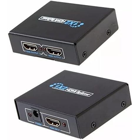 Splitter HDMI 1x2 1 Entrada 2 Saídas Full HD 1080p Suporte 3D