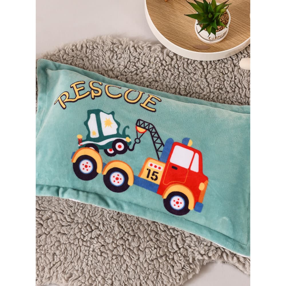 Inverno Coral velo bebê fronha único 30x50 crianças mais velo fronha par pacote influenciador bonito bebê