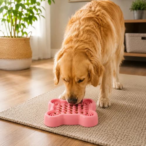 Comedouro Lento Para Cães 19,5cm - Sortida