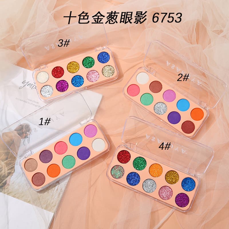 Paleta de maquiagem facial 3 em 1, sombra, Blush, alto brilho, multifuncional, paleta multifuncional