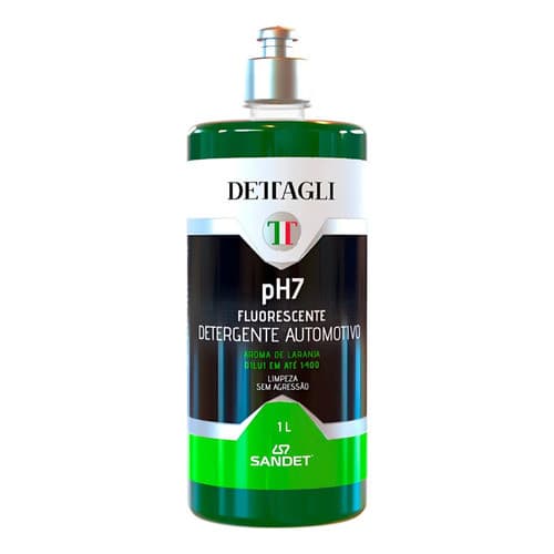 Shampoo Automotivo Ph7 Neutro Detagli Concentrado Carro Moto