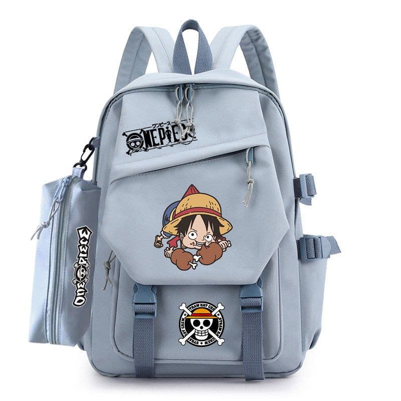 Mochila escolar de desenho animado, mochila escolar de peça única, mochila escolar de grande capacidade estilo coreano