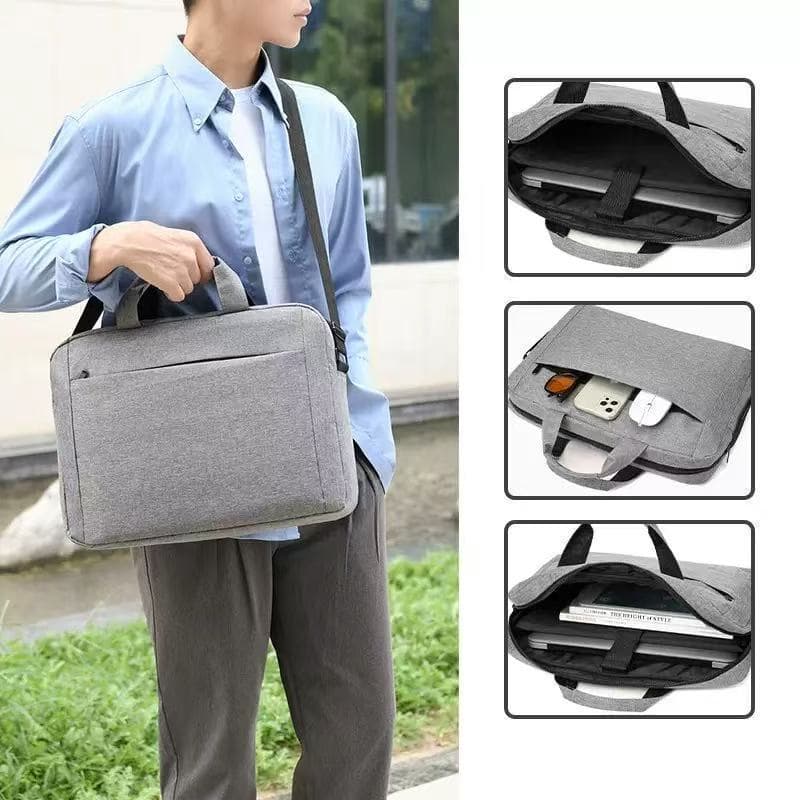 Bolsa Pasta Protetora Notebook Maleta Executiva Universal Salmão