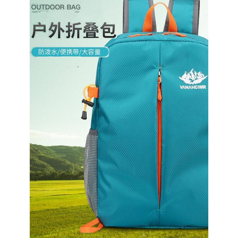 2024 novo estilo saco ao ar livre venda direta da fábrica multifuncional viagem lazer leve mochila dobrável