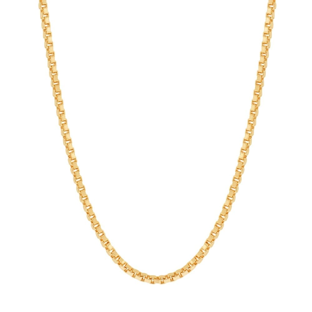 Corrente Rommanel Fio Veneziana 42cm Folheada a Ouro 18k - 531310