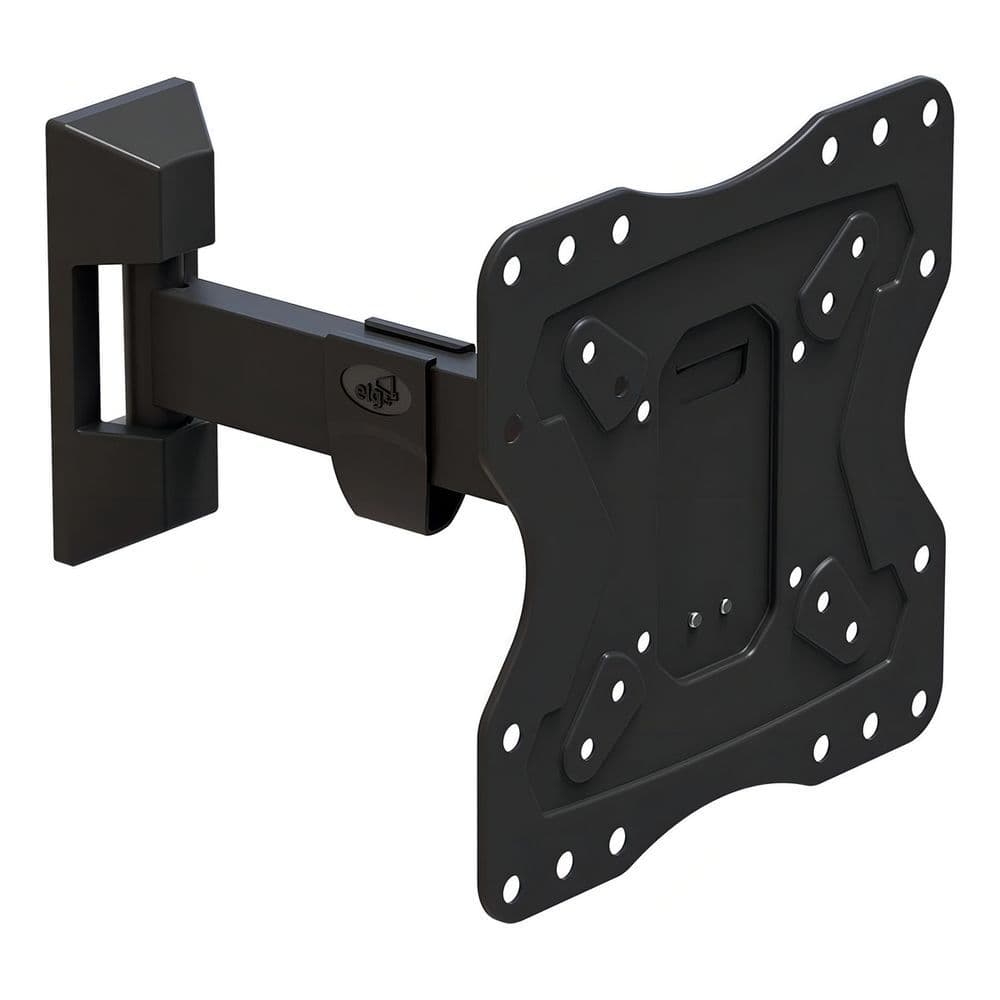Suporte de Parede Articulado para TV 15" a 58" com Inclinação e Ajuste de Nível até 30kg - Cor Preto - ELG