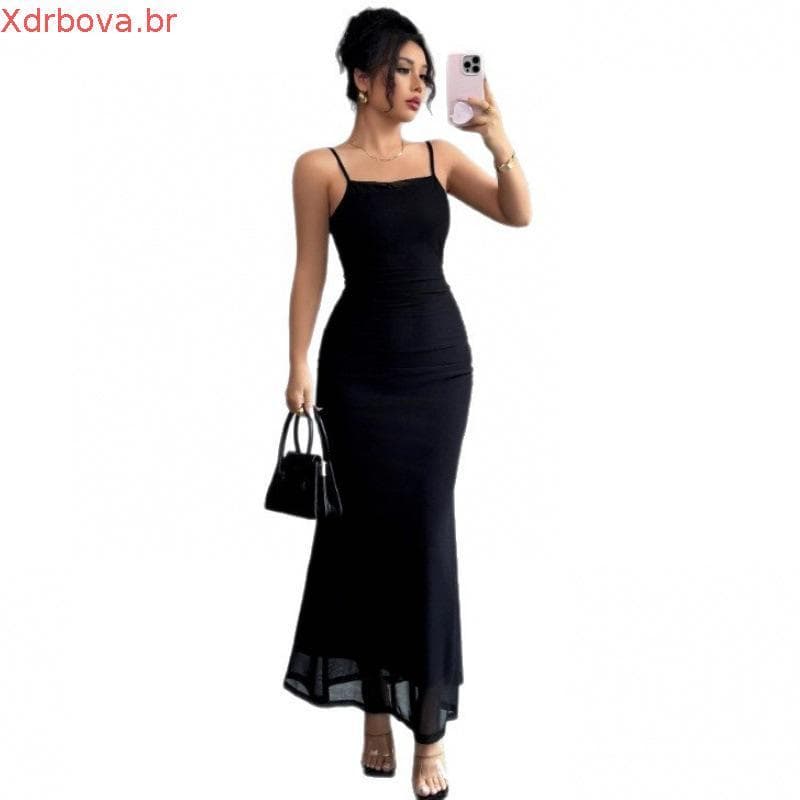 Vestido Tule Festa Alcinha Verão Midi