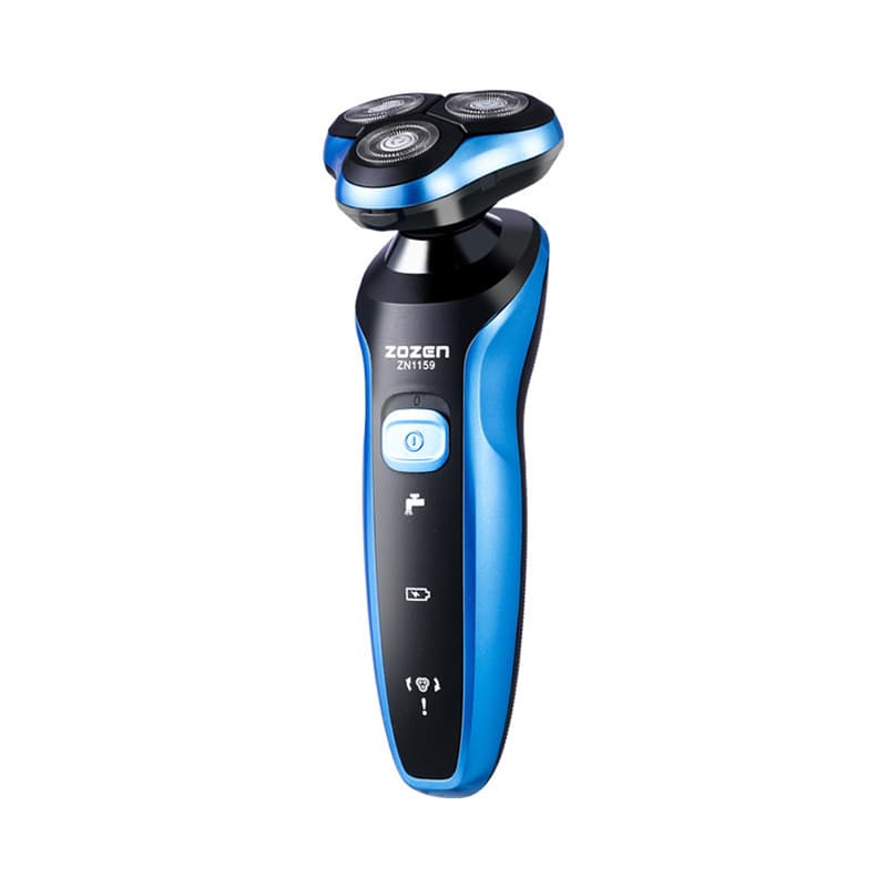 Novo 4D barbeador elétrico de três cabeças flutuante multifuncional lavável barbeador usb recarregável