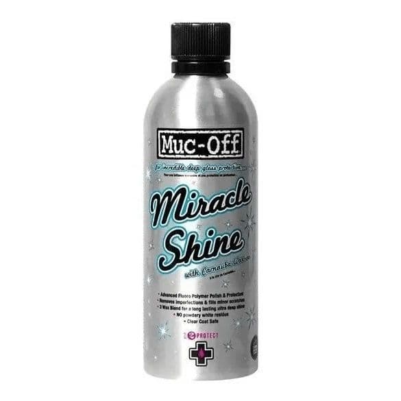 POLIDOR LÍQUIDO MUC-OFF MIRACLE SHINE 500ML CERA CARNAÚBA