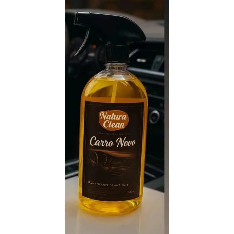 Aromatizante Spray Carro Novo 500ml - Perfume para Veículos