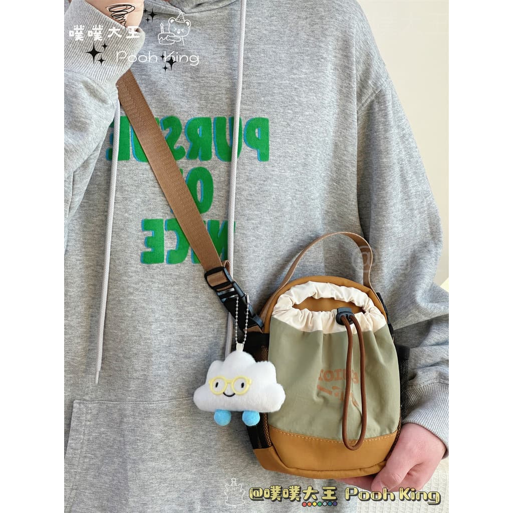 Caminhadas ao ar livre portátil garrafa de água saco leve mensageiro pequeno saco esportes saco do telefone móvel multif