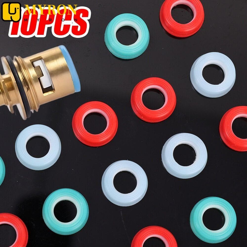 MYRON1 10pcs Junta De Vedação De Vazamento De Torneira , Cinto De Matéria-Prima À Prova D'água De Silicone , Anel Isolam