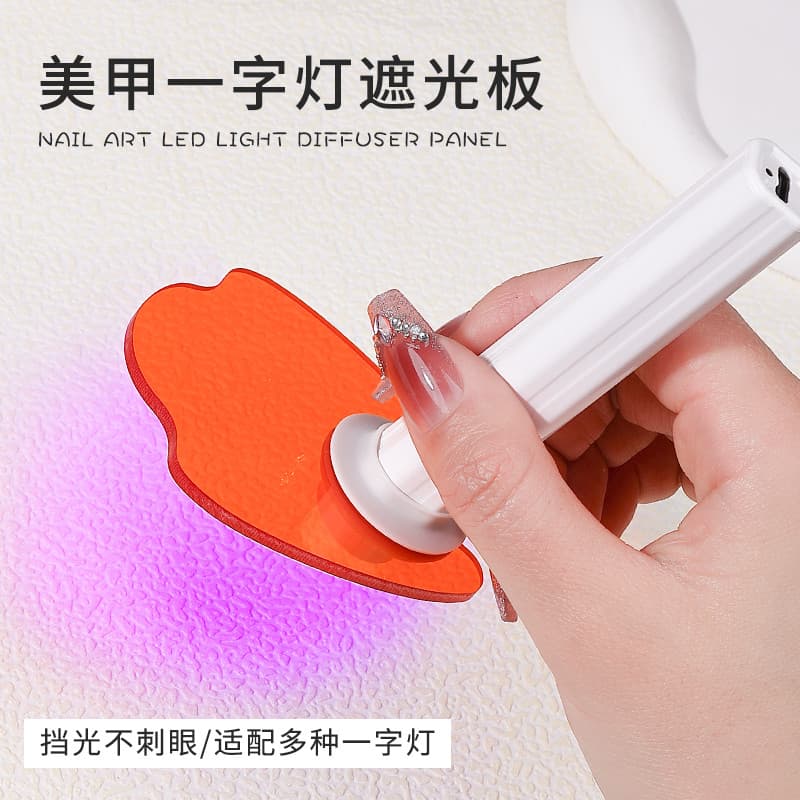Placa de sombreamento portátil lâmpada plana unha polonês pequena lâmpada manicure ultravioleta máquina fototerapia mani