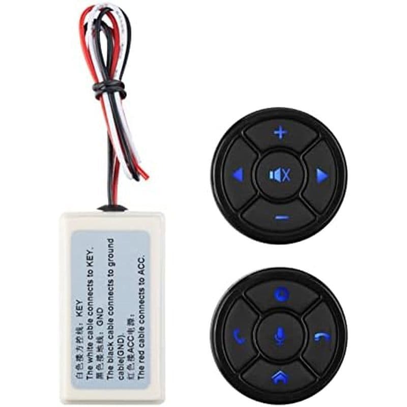 Botão Do Volante , Controlador Bluetooth Rádio Navegação Resposta Botões De Controle Remoto Telefone