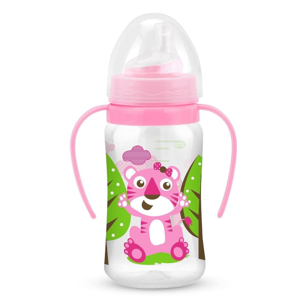 Copo de Treinamento Bico de silicone Antivazamento 270ml  menina