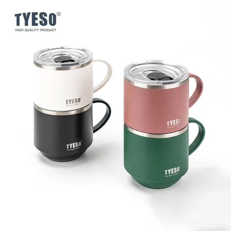 Copo 330ML Para Xícara De Café Em Aço Inoxidável Isolado A Vácuo Requintado Empilhável
