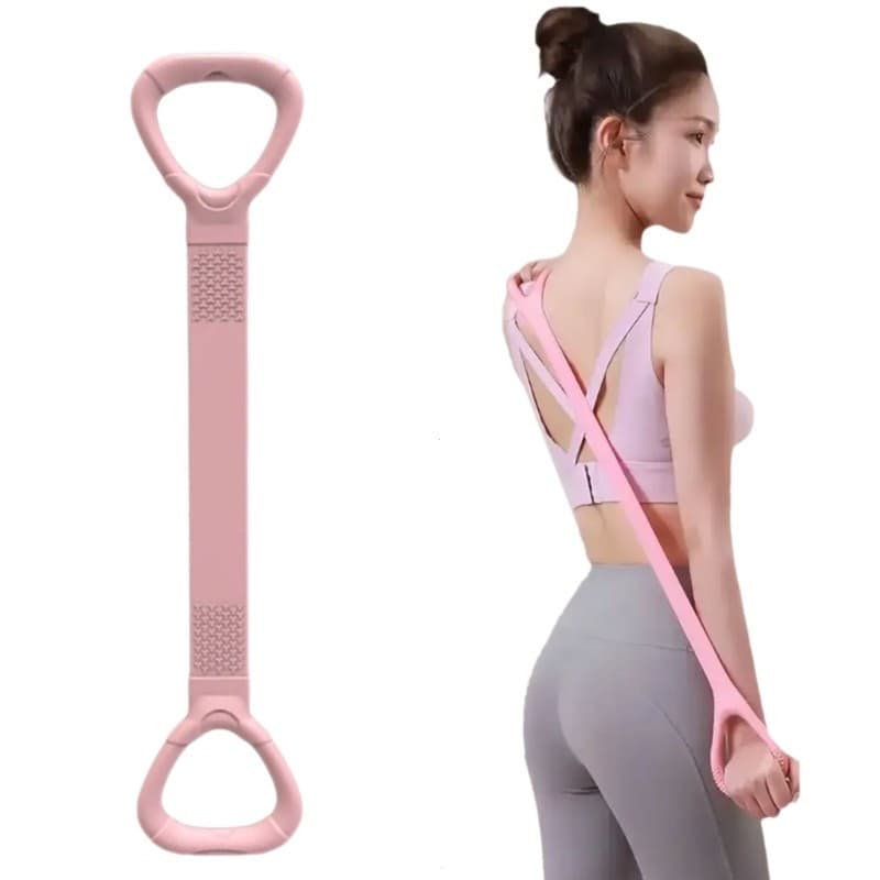 Estone 8 Shape Fitness Resistance Banda Yoga Aptidão Corda Elástica Equipamento De Exercício