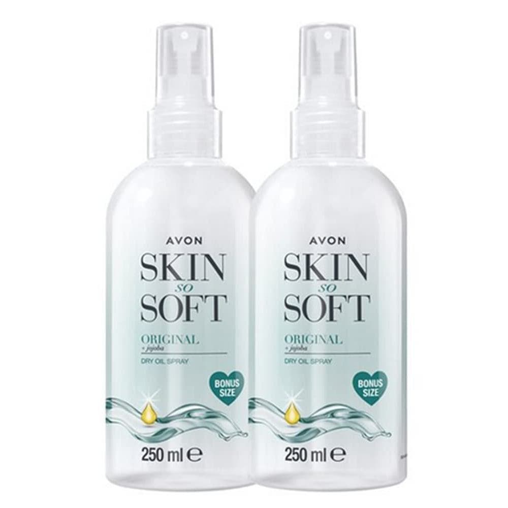 Spray de Óleo Seco de Jojoba Original - 8.45 fl oz, Óleo Corporal Pós-Banho (Pacote com 2) OUTG
