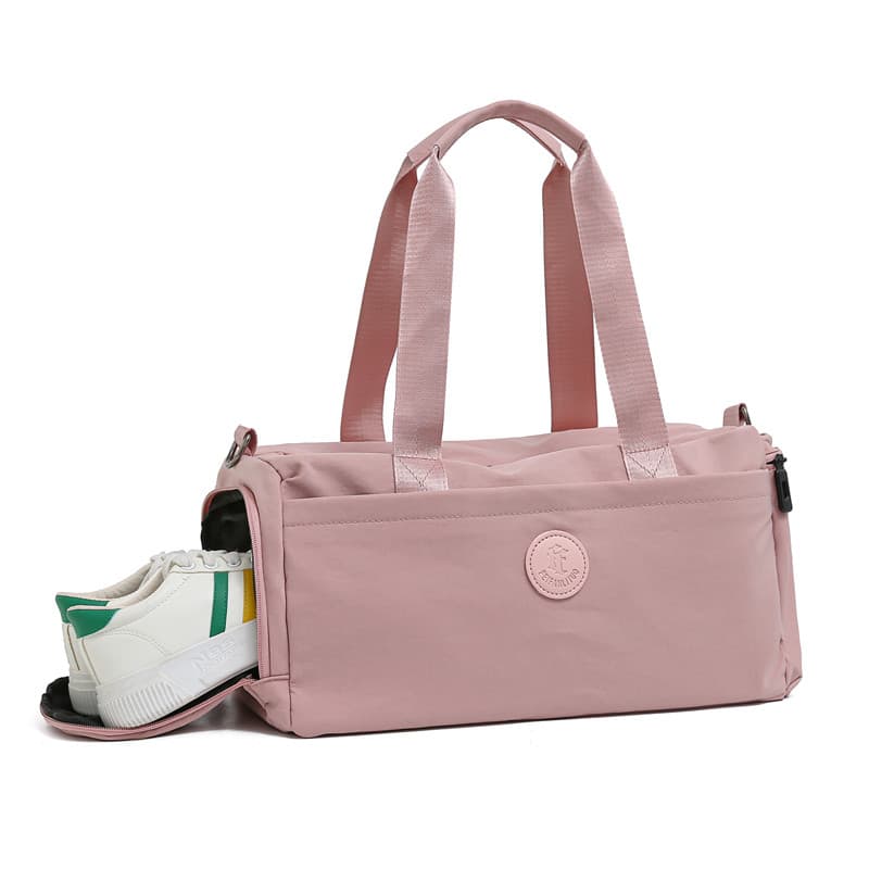 Versão coreana à prova d'água durável bolsa de ginástica esportiva masculina com posição de sapato bolsa de bagagem port