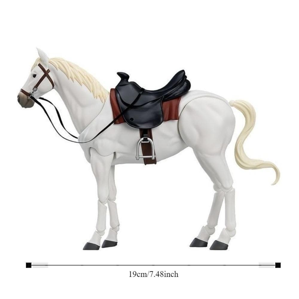 Figura De Ação De Ferrite De Cavalo YONGWANG , Modelo De Pintura De Artista Móvel De PVC , Multiarticulada