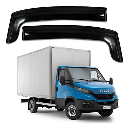 Calha De Chuva Fumê Iveco Daily 2008 A 2019 2 Portas