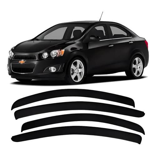 Calha De Chuva Defletor Gm Sonic Sedan 2011 A 2015 4 Portas