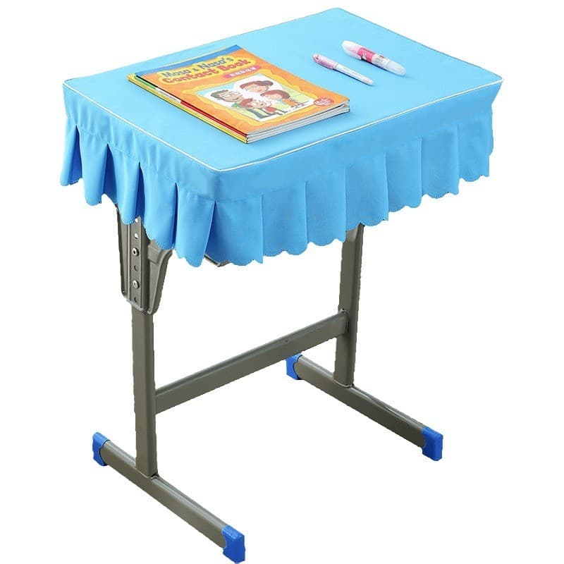Capa de mesa para estudantes do ensino fundamental, 40*60cm de espessura, à prova d'água, safira, azul, céu, azul, verde