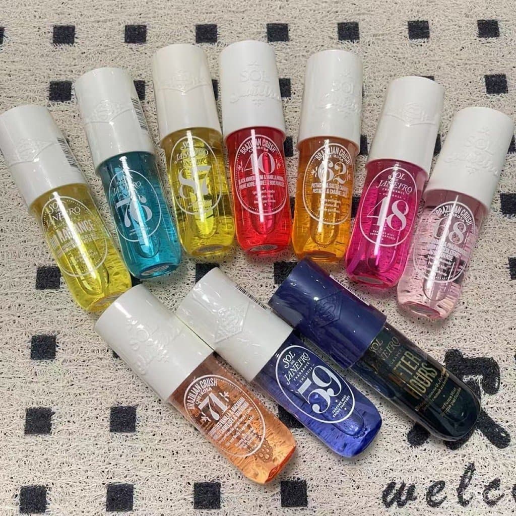 Perfume de Verão Brasil Rio 62 68 40 71 Perfume Brasileiro Spray para Cabelo e Corpo 90ml 8893
